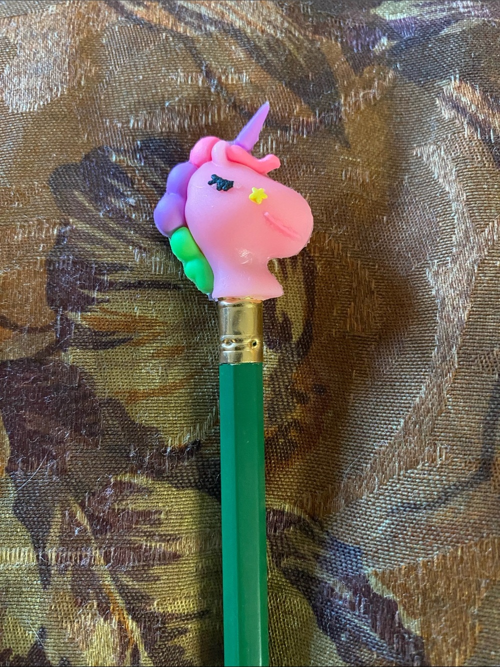 🐊6/$12🐊 Pink Unicorn Pen Topper